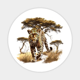 Leopard Design Magnet